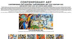 Desktop Screenshot of contemporaryartpainting.com